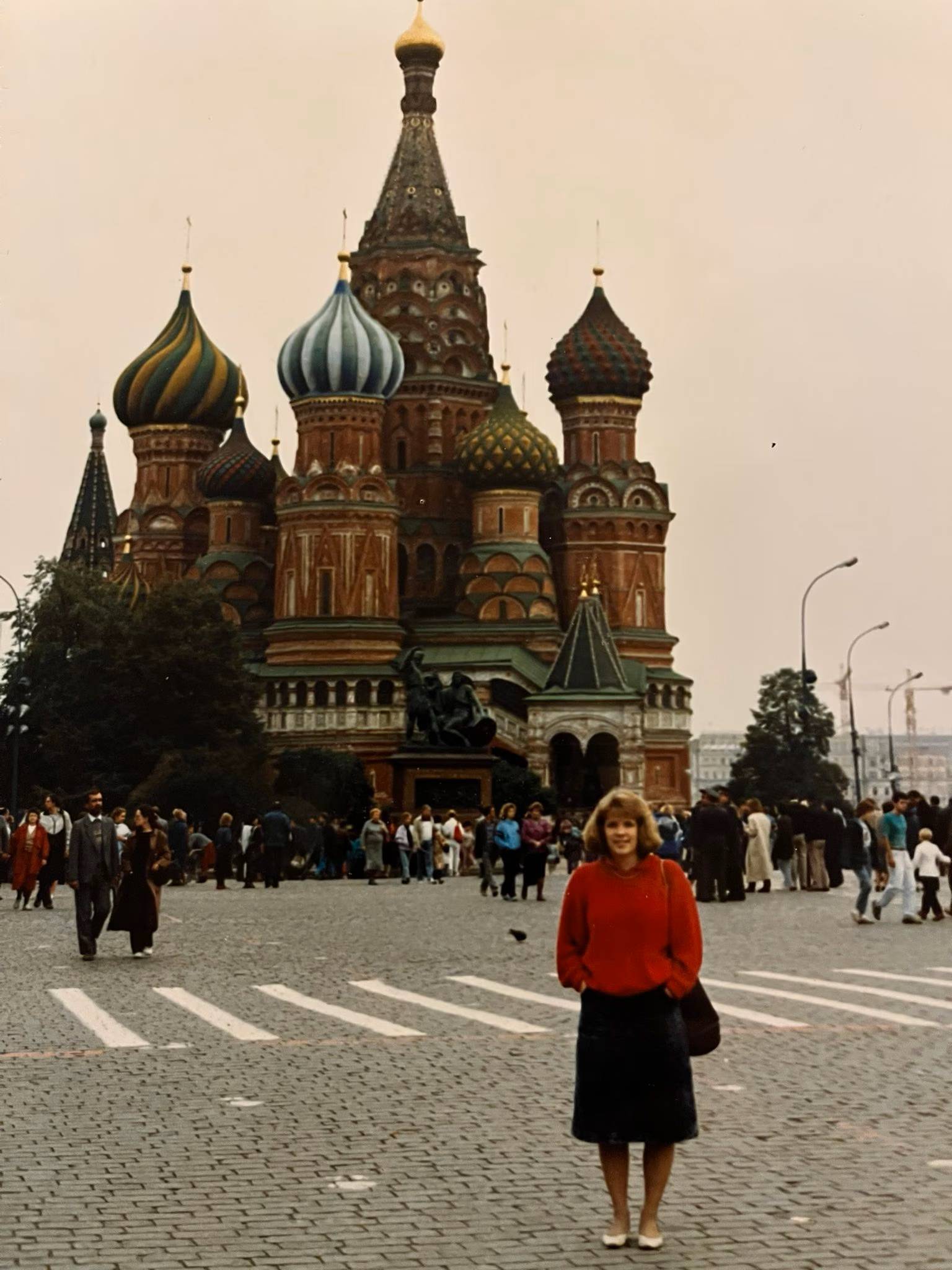 Сюзън Милър през 1989 г. като служител на ЦРУ в Москва